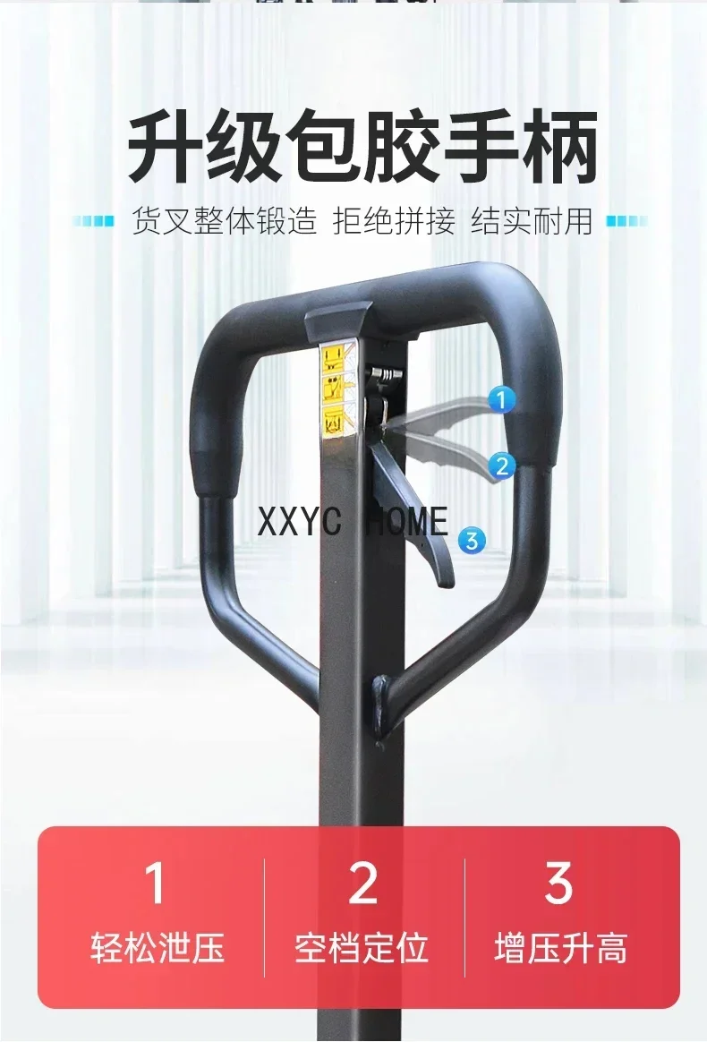 Manual Stacker Lift Truck Small Hydraulic Loading Truck Stacker