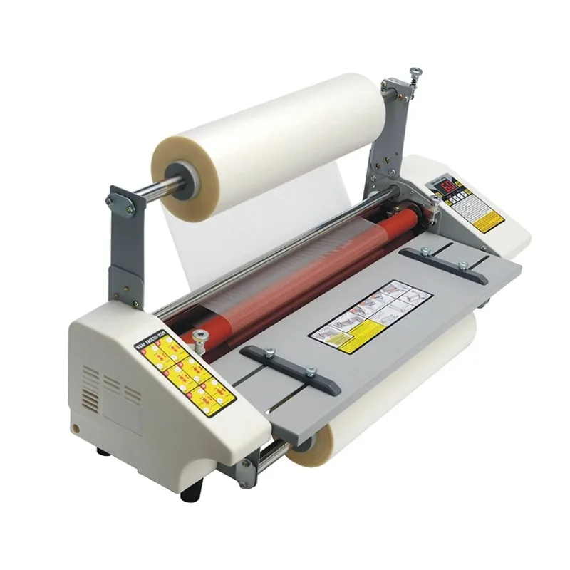 9460T A2+ 110V 220V Paper Laminating Machine Four Roller Cold Hot Laminator Rolling Machine Film Photo Laminating Machine