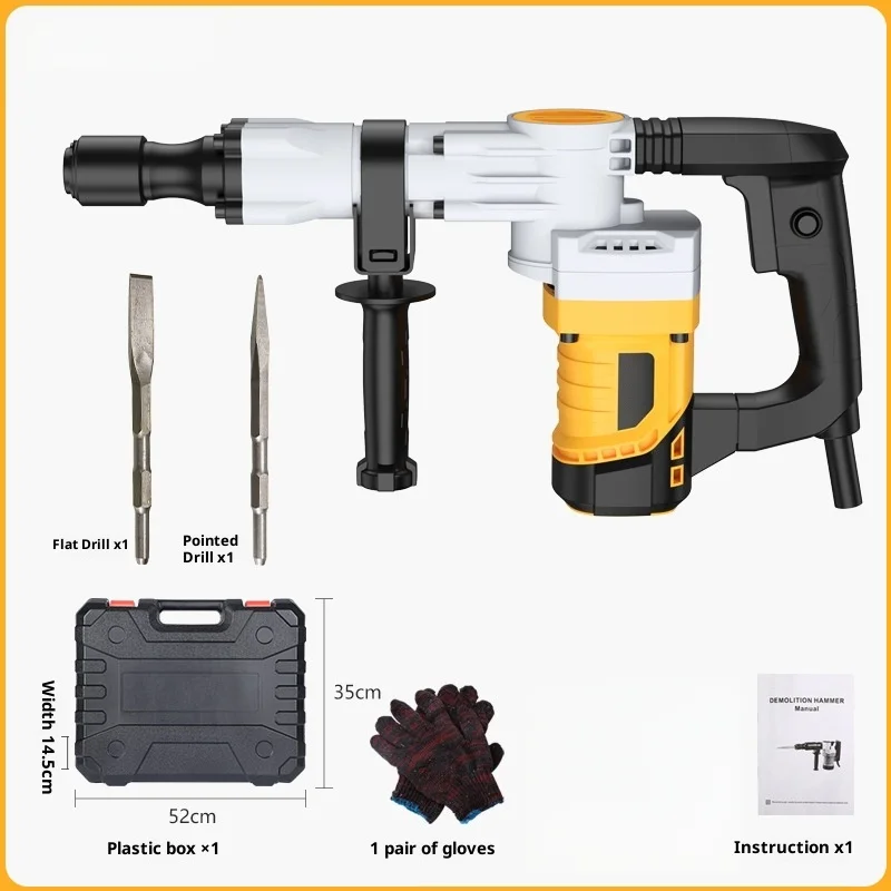 110 فولت/220 فولت اختيار كهربائي الثقيلة جدار هدم مطرقة كهربائية سحق الصناعية الصف الجدار الخرسانة ElectricPick