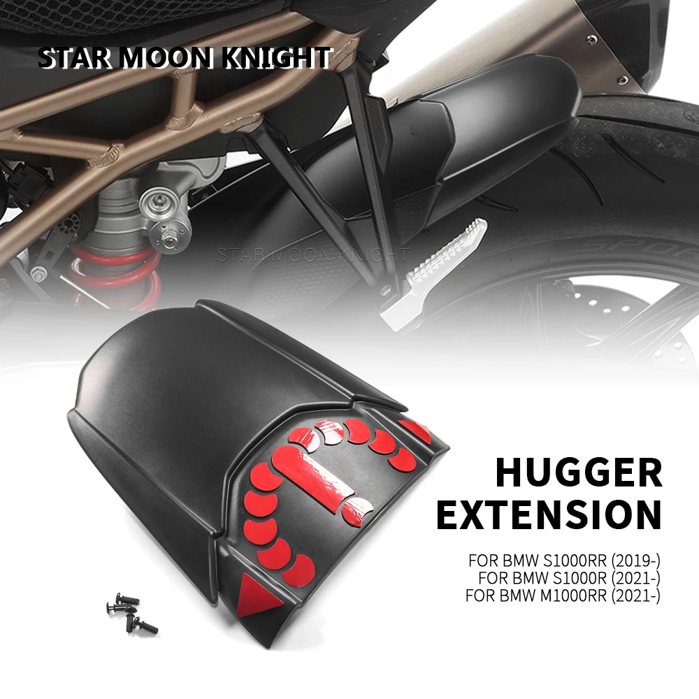 

Motorcycle Rear Fender Mudguard Extender Hugger Extension For BMW S1000R 2021- S1000RR 2019- M1000RR M 1000 RR S 1000 R RR