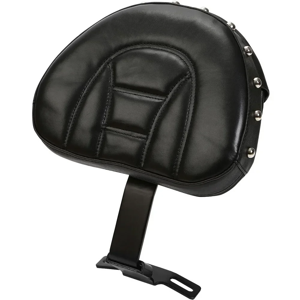Motorcycle Adjustable Plug In Driver Backrest Rider Sissy Bar Pad For Harley Dyna Softail Electra Road Street Glide Road King view 6