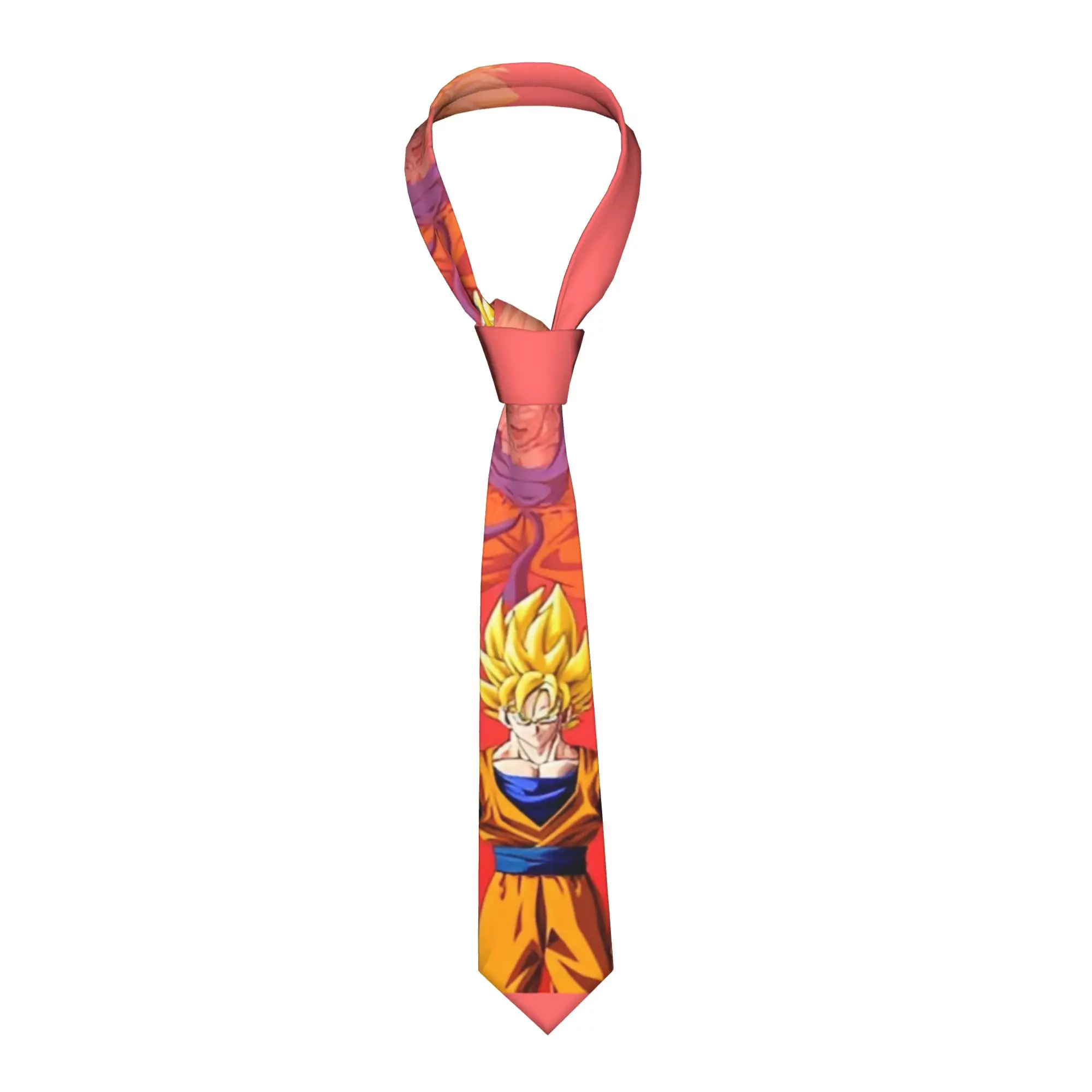 Dragon Ball Z  Neckties Men Casual 8 cm Narrow DBZ Neck Ties for Men Shirt Accessories Gravatas Wedding Accessories  Office