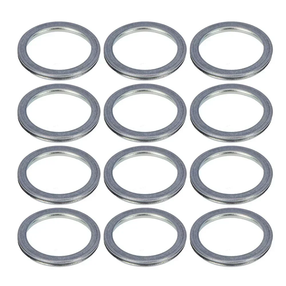 6pcs Oil Drain Plug Crush Washer Gasket Set 16mm 803916010 For Subaru 2011-18 Auto Replacement Aaccessories