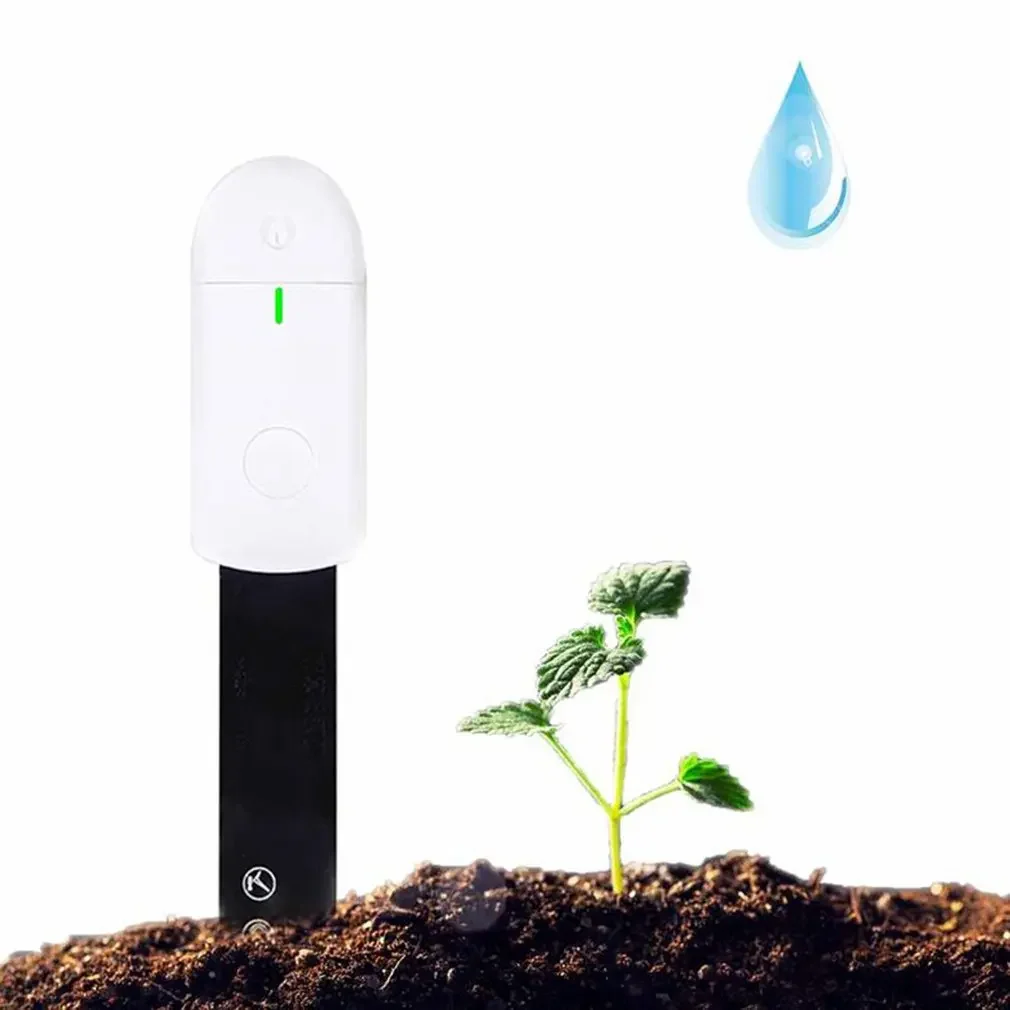 

Soil Moisture Sensor Monitors Waterproof Indicator Light Soil Hygrometer Humidity Plant Flower Moist Testing Instrument