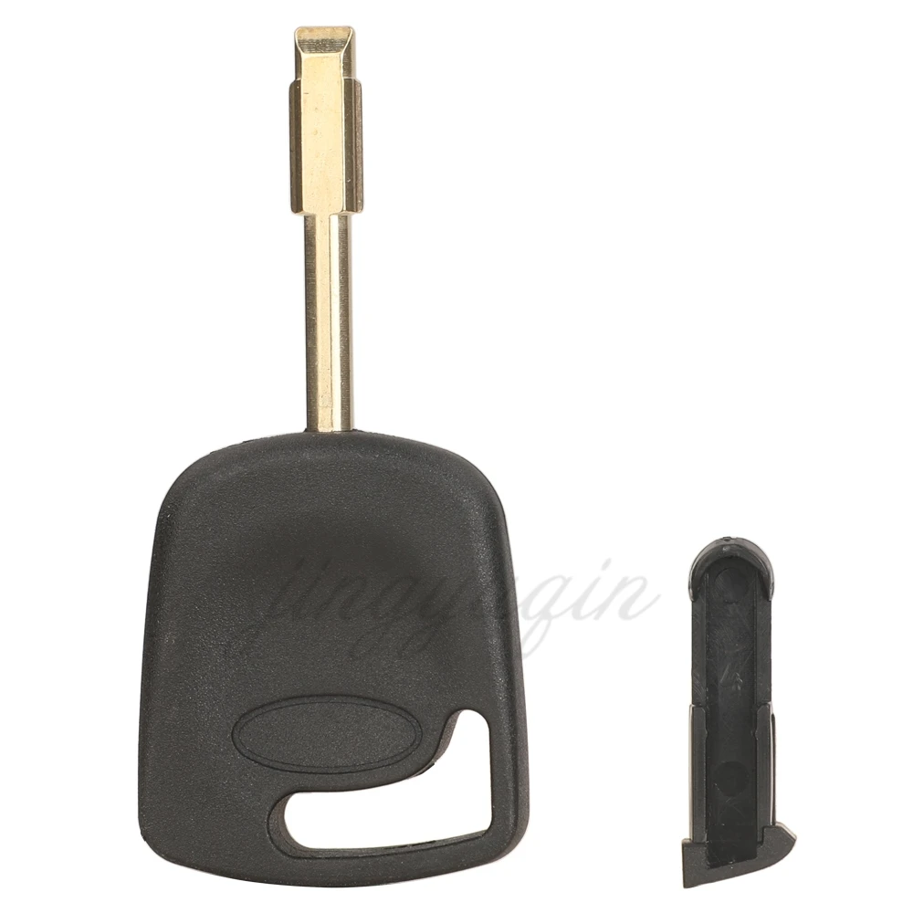 Jingyuqin Remote Car Key Shell With Transponder Chip Holder For Ford Focus Mondeo KA Transit Connect Jaguar XJ8 FO21 Blade