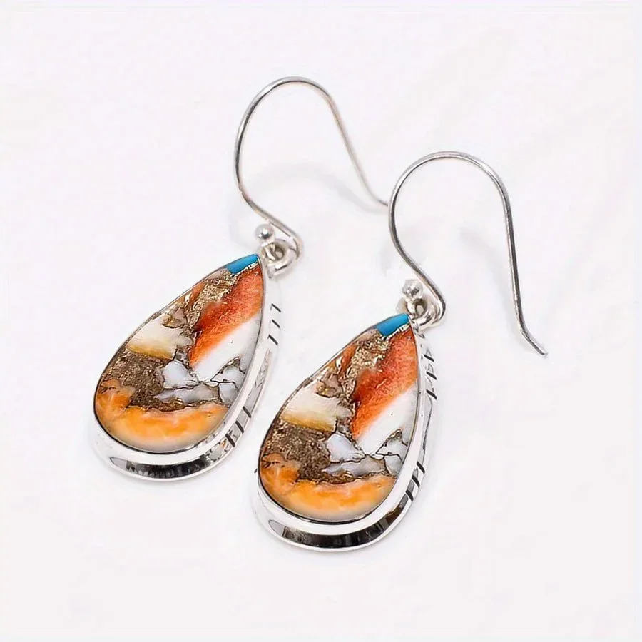 Fashion Bohemian Earring Imitation Turquoise Earring Earrings for Women Vintage Earrings Jewelry Perfect Gift To Lover Friend