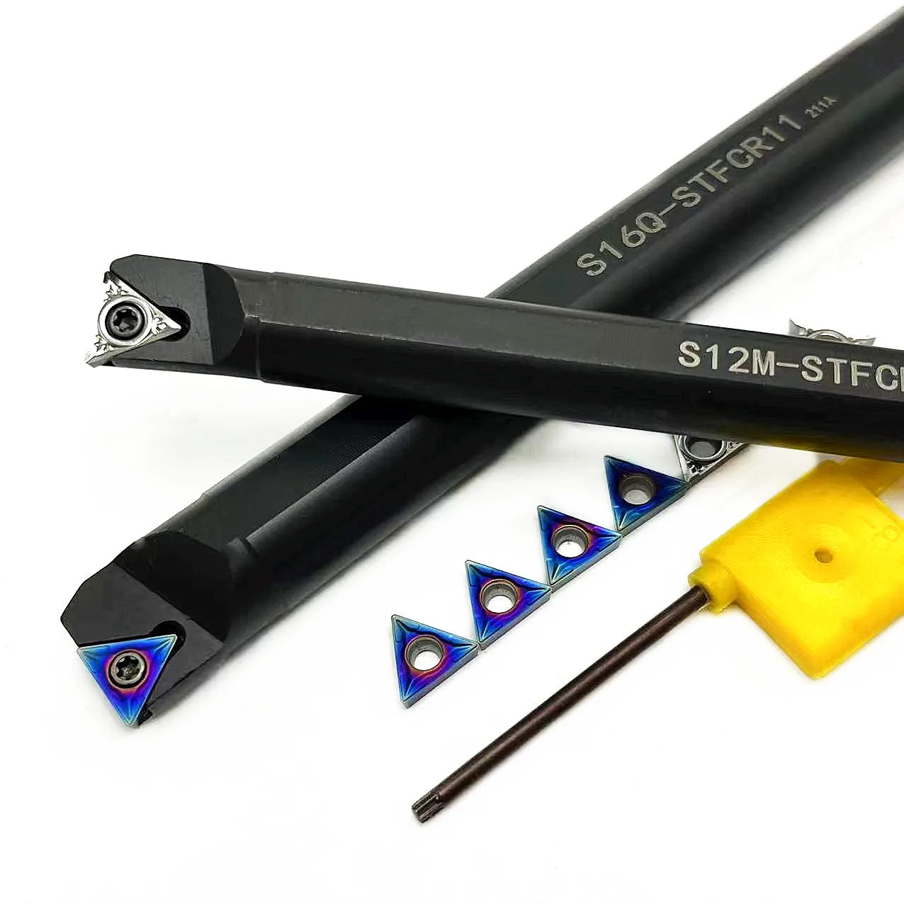 S10K-STFCR11 S12M-STFCR11 S16Q-STFCR11 S20R-STFCR11 Internal Turning Tool Holder CNC Boring Bar for TCMT110204 Cutting Tools