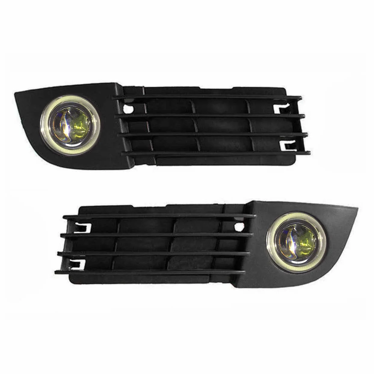 EEMRKE Car Styling per Audi A6 C5 2002 2003 2004 Led Angel Eyes DRL luce di marcia diurna H11 alogena 55W gruppo fendinebbia