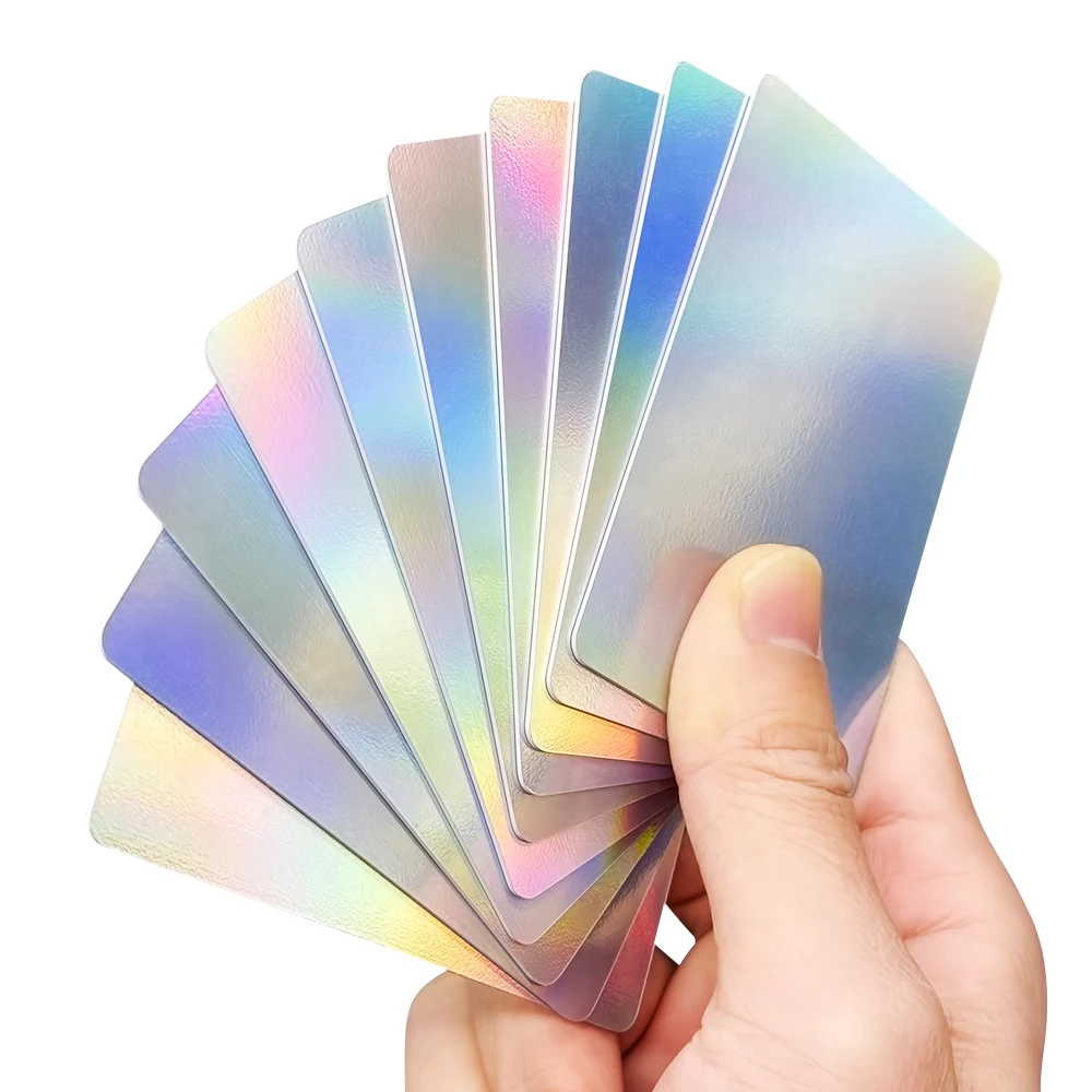 بطاقات عمل NFC 13.56 ميجا هرتز NFC213 144 بايت فارغة ملونة بولي كلوريد الفينيل NFC بطاقة الحنفية بطاقة الوسائط الاجتماعية الرقمية الذكية
