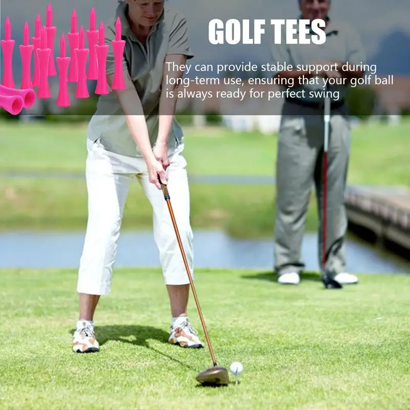 

Golf Ball Tees Golf Tees Multiple Colors Mixed Size Professional Mixed Color Sports Accessories Unbreakable Practice Supplies