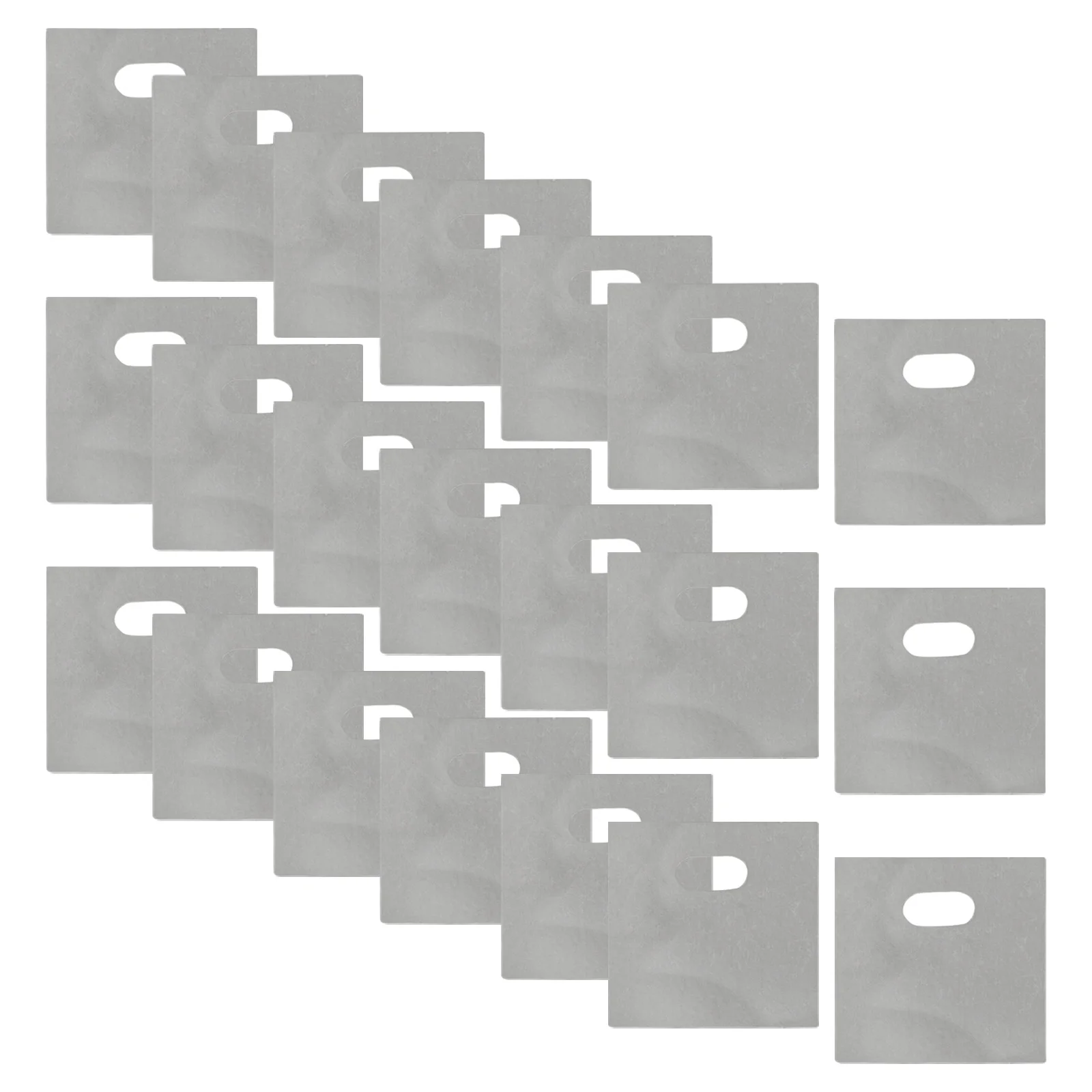 

40pcs Curtain Patch for Vertical Blinds Replacement Tabs Fixer Clips PVC Accessories Easy Repair Solution Household