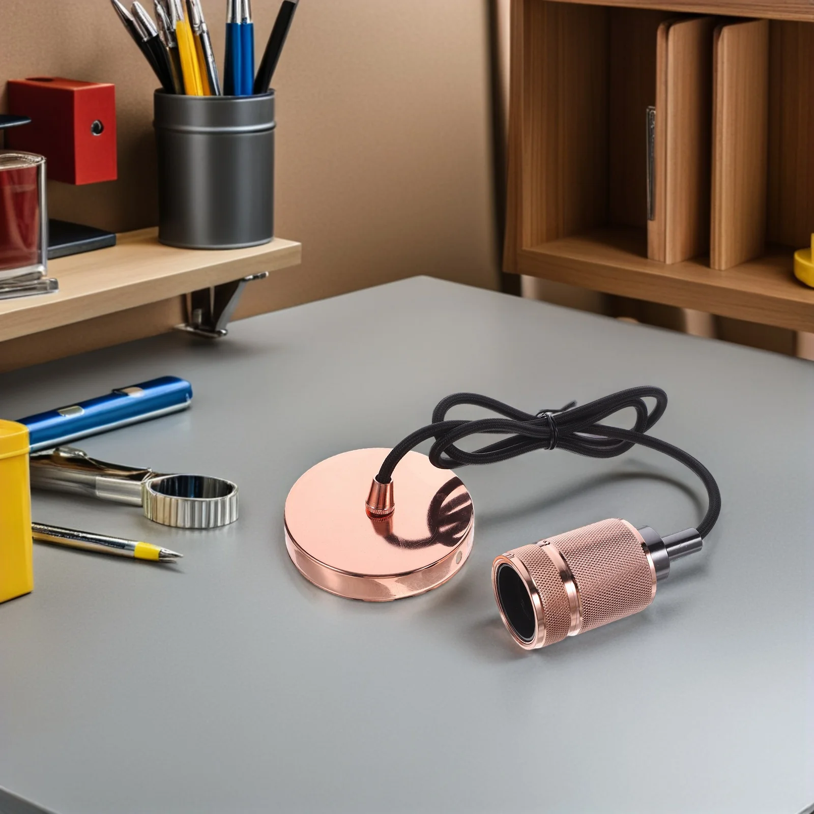 

Vintage Hanging Light Fixture Sockets Adjustable Chandelier Holder for Farmhouse Dining Room Restaurant Cafe Decoration Retro