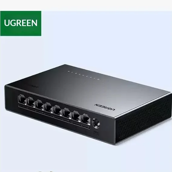UGREEN CM954 55617 8-Port 2.5GbE Unmanaged Ethernet Switch Network Hub for NAS Desktop