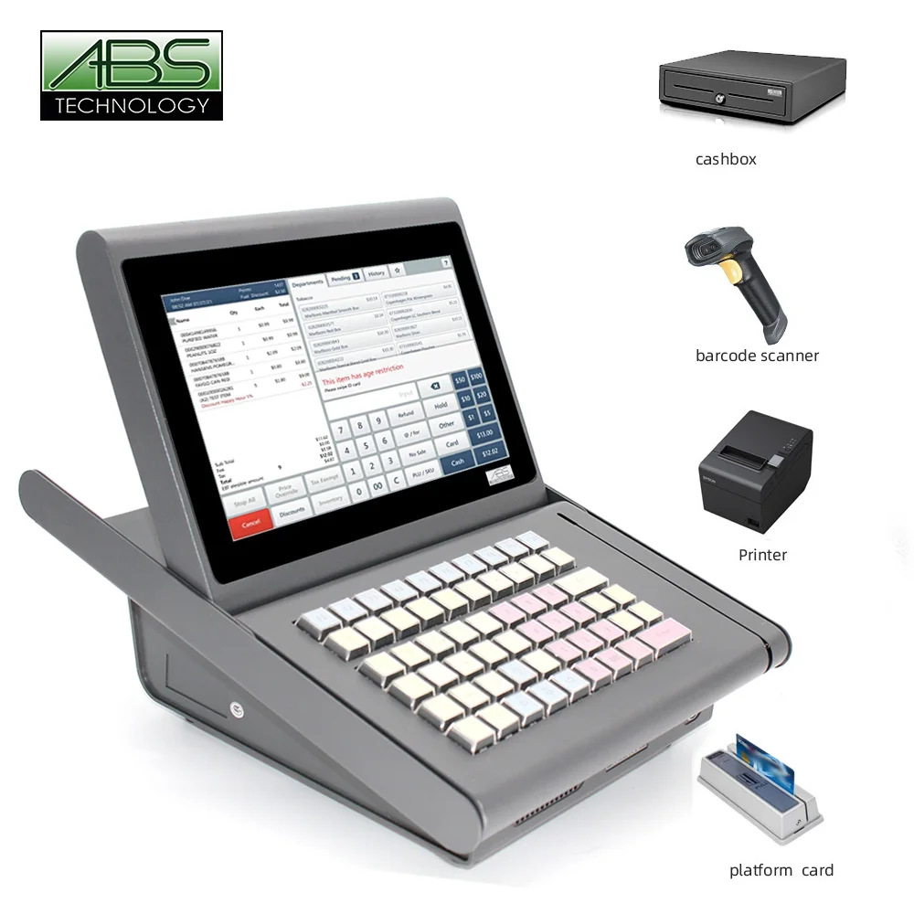 ATV&UTVMost Popular Pos System for Clothing Store and 2d Cmos Barcode Auto Scanner E-payment Pos System