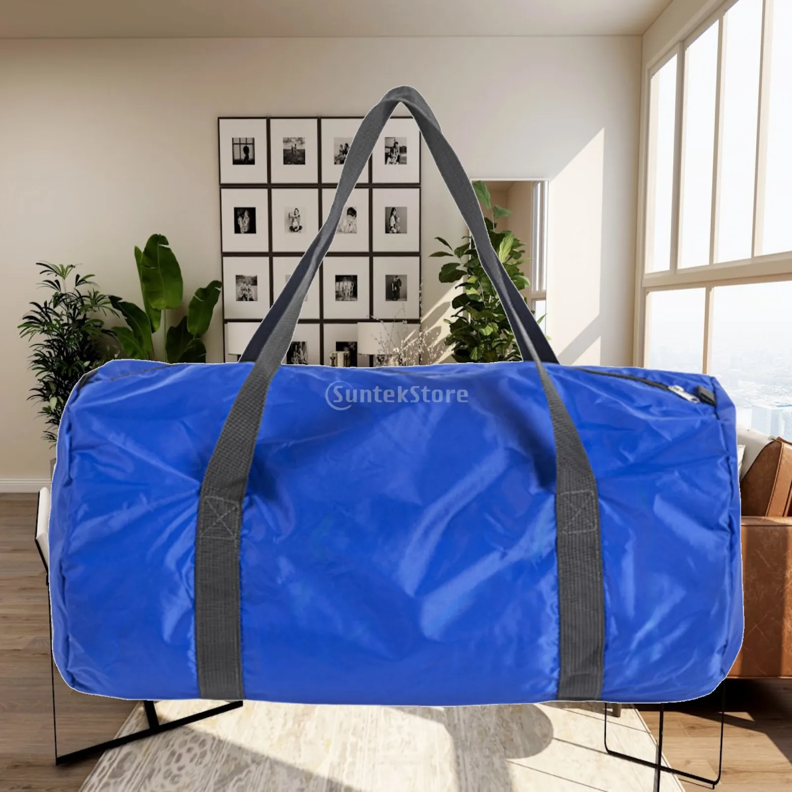 Foldable Gym Bag Portable Multipurpose Spacious Weekender Bag Travel Duffle Bag Tote for Sports Training Exercise Fitness Travel