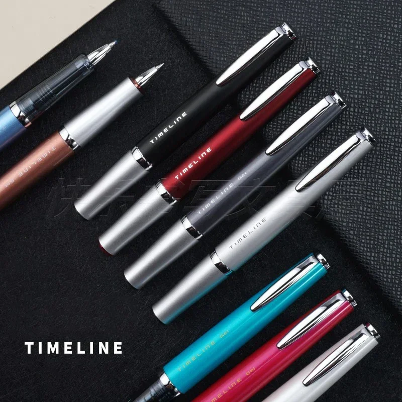 Hot PILOT TimeLine Advanced Signature Ballpoint Pen BTL-3/5SR Metal Bead Pen 07mm Future/Now Series Business School Supplies