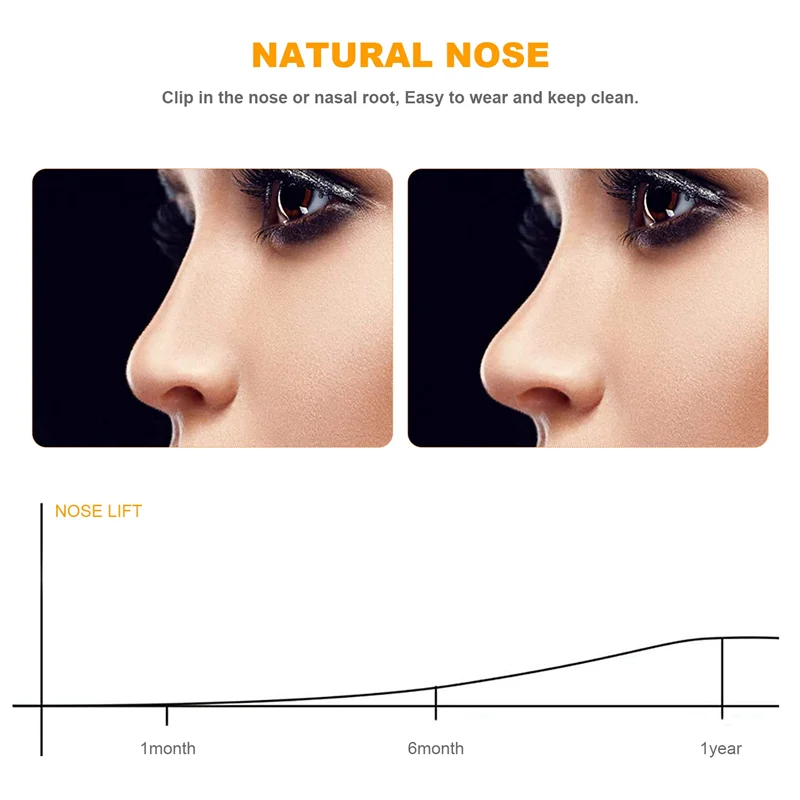 A83G-1 قطعة لينة ماجيك سيليكون الأنف المشكل رفع كليب جسر الأنف تشكيل مصحح الأنف حتى التخسيس مدلك أدوات التجميل