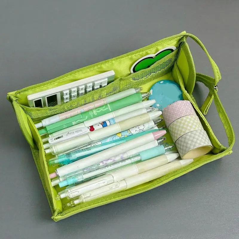 Sanrio Hello Kitty Etui met grote capaciteit Leuke Cartoon Student Briefpapier Organisator Tas Schoolbenodigdheden Cadeau