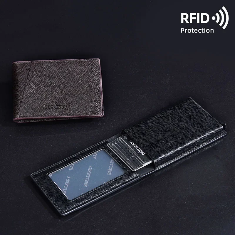 Anti-theft Cards Protectors Card Holder Minimalist Smart Wallets RFID Protection Aluminum Metal Box Cardholder Case ID Holders