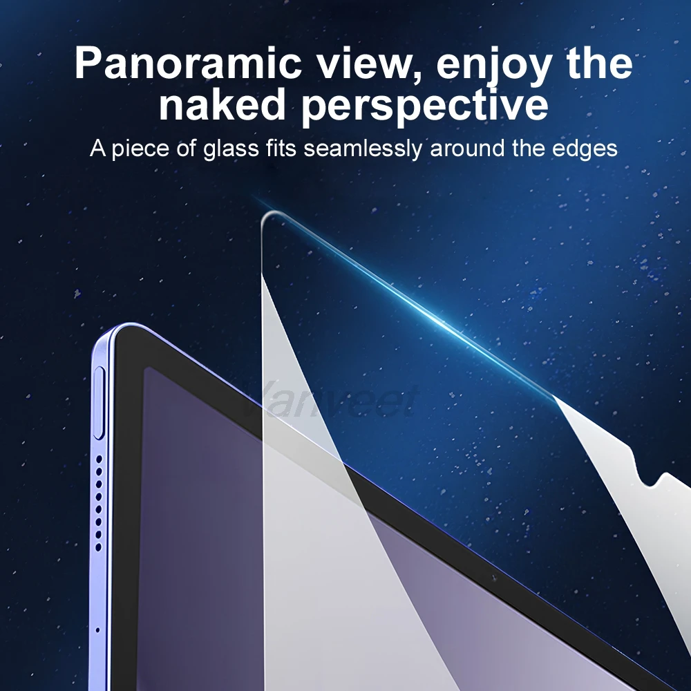 زجاج مقسى سهل التركيب لهاتف Xiaomi Pad 6 Pro 5 Redmi Pad SE Samsung Tab S7 S9 S6 Lite واقي شاشة iPad Air 11 #2