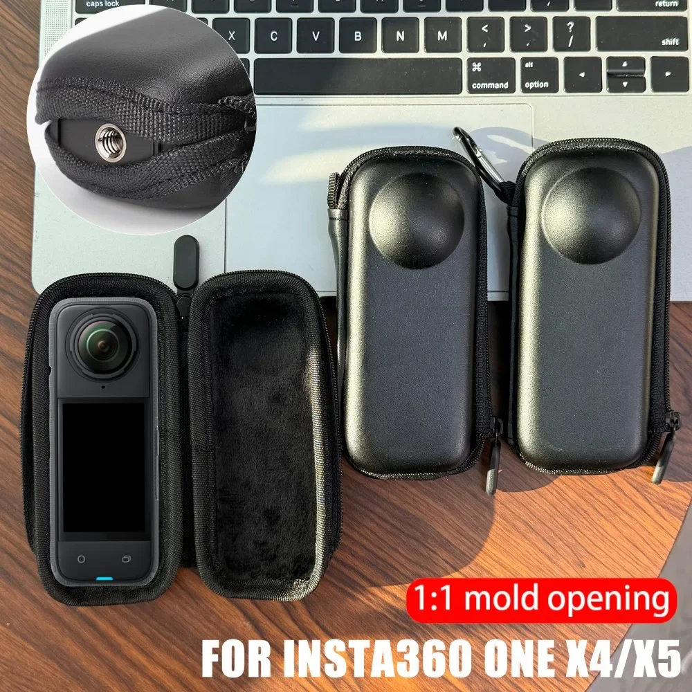 Per Insta 360 X5 X4 Custodia da trasporto Custodia da viaggio portatile antigraffio Mini borse per fotocamera Cover Shell per accessori Insta360 X5