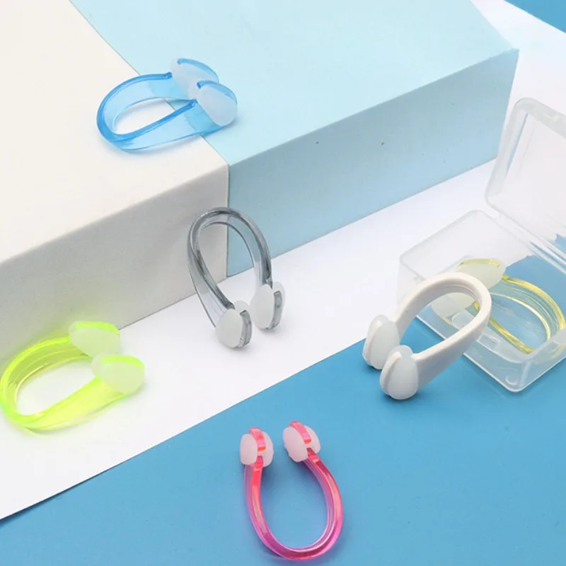 

Затычки для носа для плавания, костюм, затычки для ушей для плавания, маленький размер для взрослых и детей, водонепроницаемый мягкий силиконовый зажим для носа