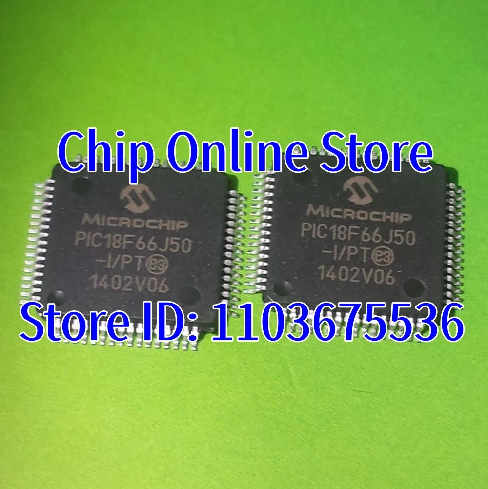 2~50pcs  PIC18F66J50-I/PT  PIC18F66J50  TQFP64  New Original