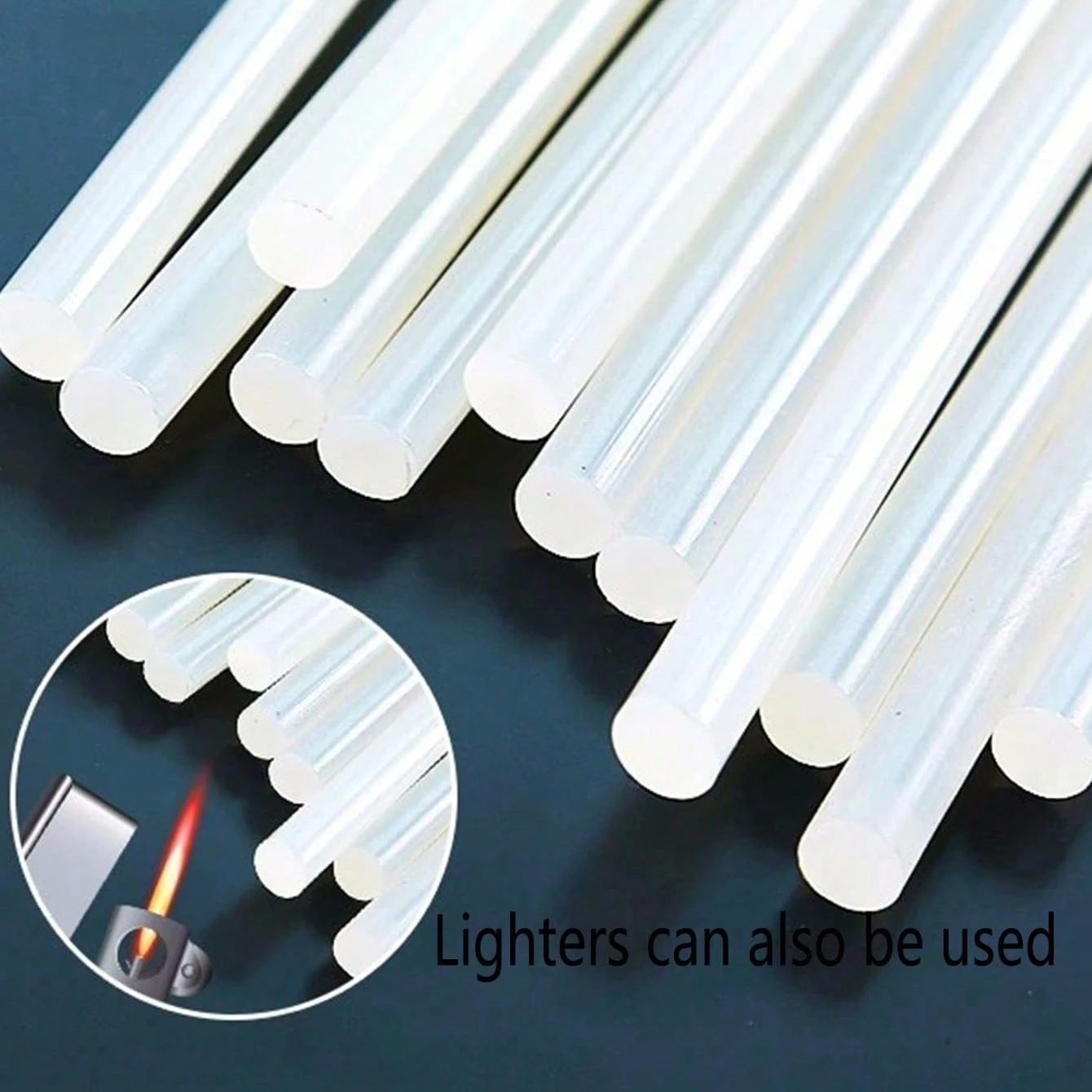 10-100pcs High Temperature Resistance Glue Sticks, Hot Glue Stick,Diy Hot Melt Sticks 7mm Diameter,Handheld Glue Stick