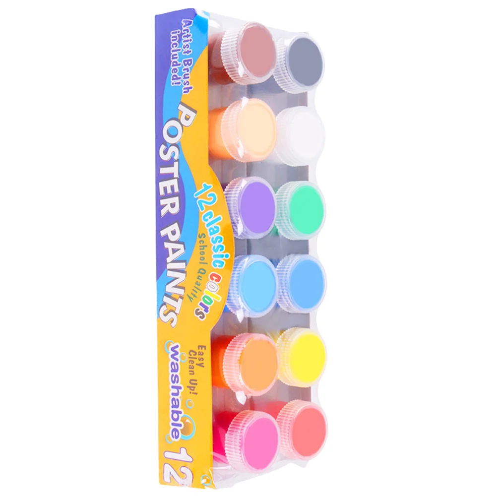 

1Set Finger Painting Pigment Water Soluble Ink Pads Quick Dry Colorful Set for Paper Wood Fabric DIY Art Painting Kit