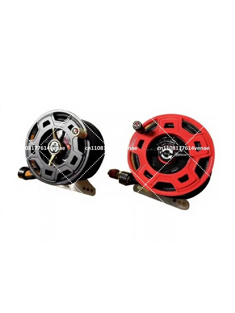 Heavy Duty All Terrain Air Pump Hose Reel with Storage Bag for Off Road Tire Inflation