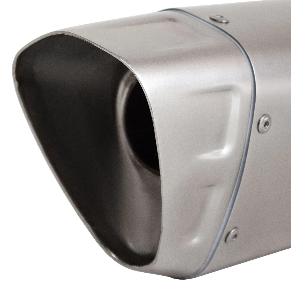 M12 Exhaust Universal 51mm Motorcycle Muffler For ZX10R GSXS1000 R9 RS660 C600 F750GS MT09 GSXS125 GSX250R CBR1000RR NX500 - Image 3