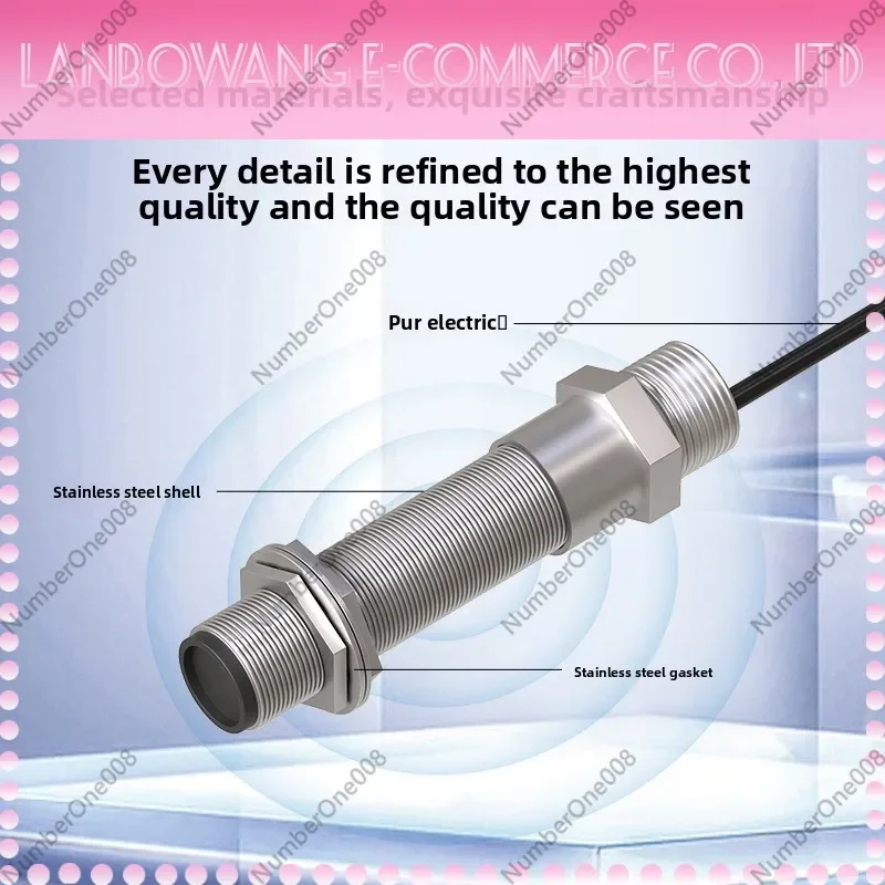 Explosion-Proof Photoelectric Switch, Infrared Laser Sensing Switch, IICT6 Potting Type Ex-Sensor for Hazardous Area
