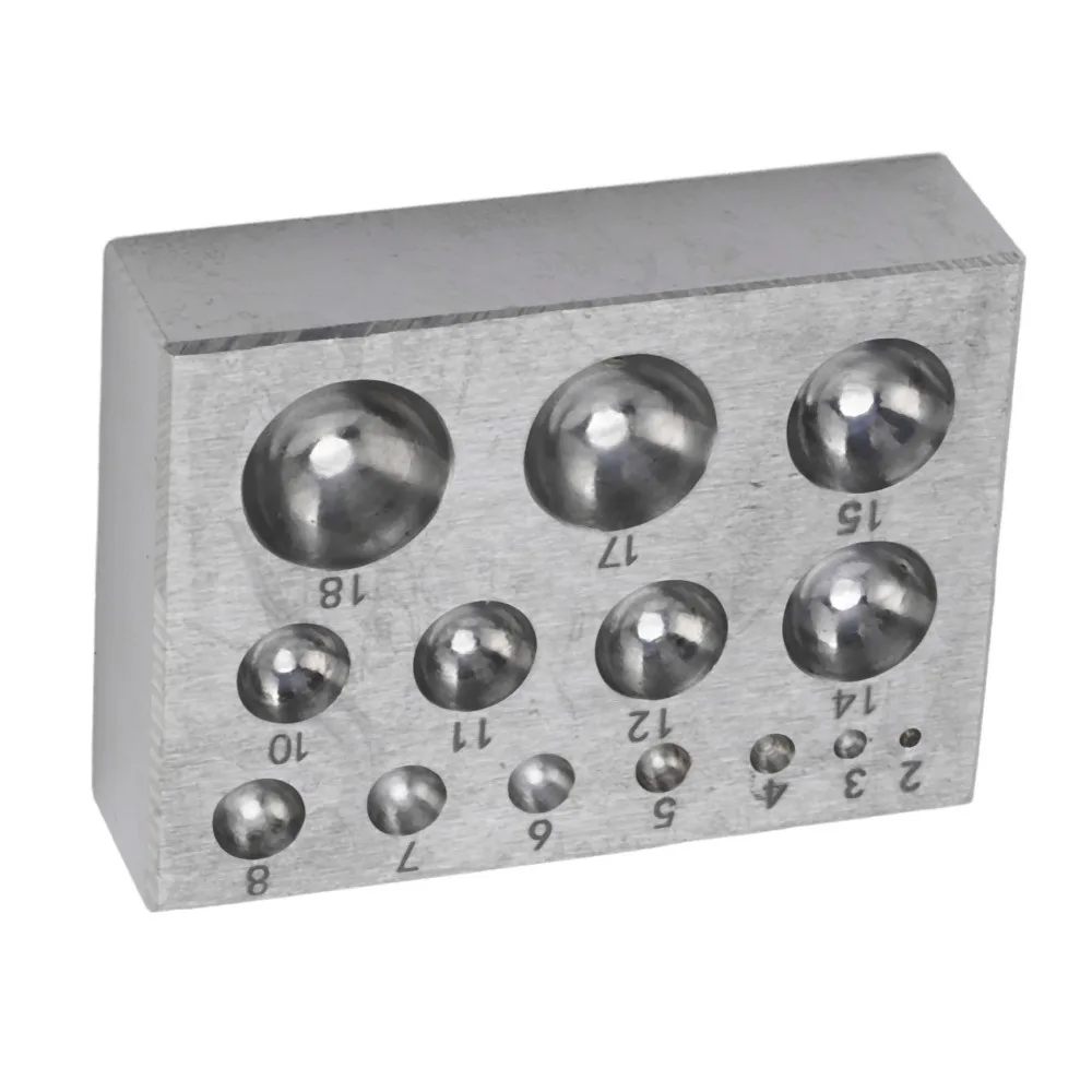 round-shape-jewelry-tool-semicircular-molding-type-bead-making-tool-combination-set-concave-design-goldsmith-equipment