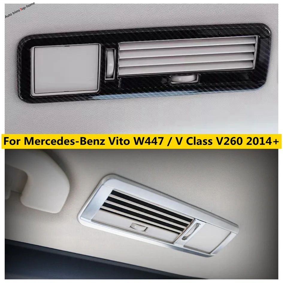 

Car Rear Air Conditioner Vent AC Outlet Decoration Frame Cover Trim Fit For Mercedes-Benz Vito W447 / V Class V260 2014 - 2021