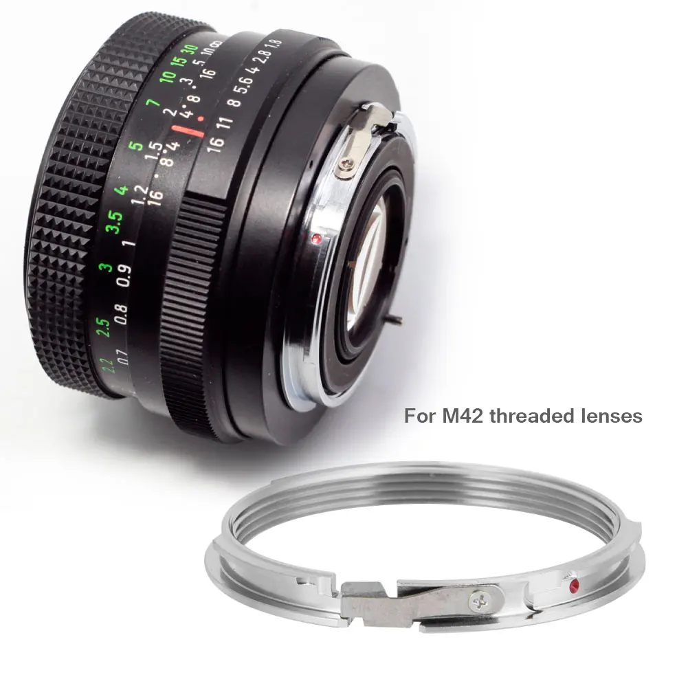 حلقة محول مثبت لـ entax PK ، pnc ، M42 ، التركيز اللانهائي ، جديد