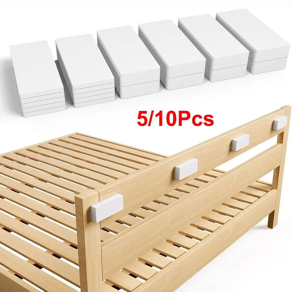 Double-sided Adhesive Furniture Wall Protectors Shock Protection Anti Vibration Headboard Stoppers Black White EVA Foam Pads