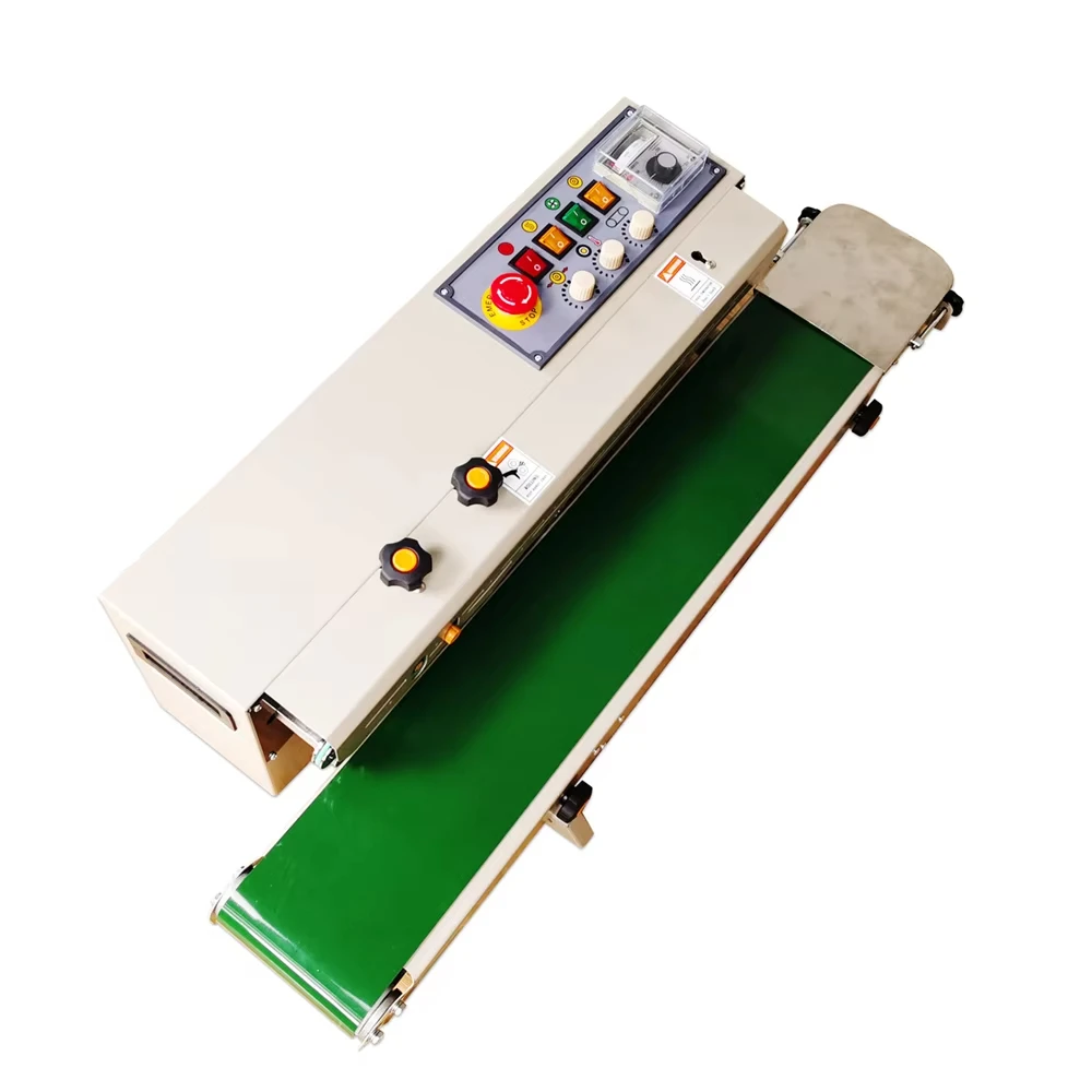 FRD-1000-II เครื่องซีลฟิล์มอัตโนมัติสําหรับอาหาร เครื่องซีลถุงพลาสติก กําลังสูง 550W