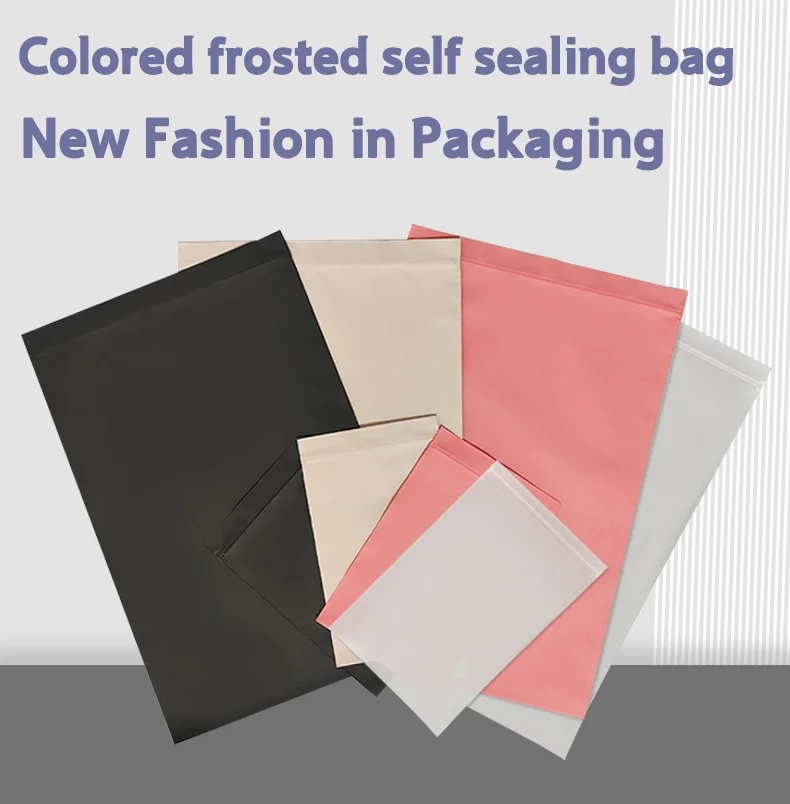 50 Stück mattierte, selbstverschließende Beutel, geeignet für Geschenkverpackungen für Feiertagspartys, unterstützt individuelle exklusive Logos. – Detail 1