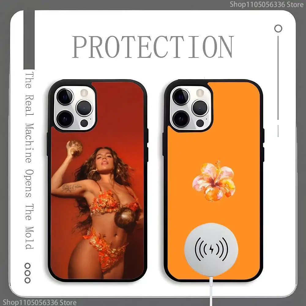 

K-KaRol G Tropicoqueta Phone Case For Magnetic Wireless Charge Cover For iphone 16 15 14 13 12 11 Pro Max Plus Coque