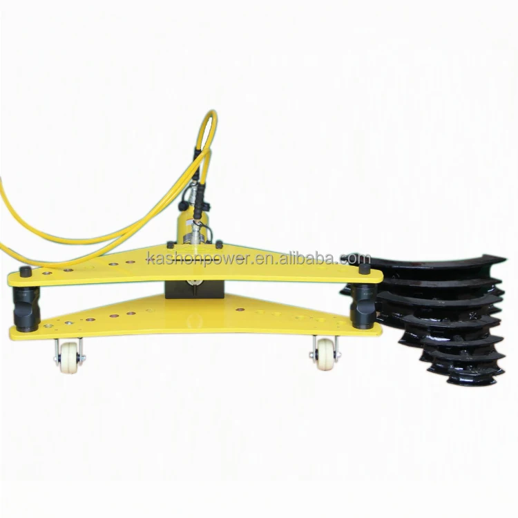 Dobrador de tubos elétrico hidráulico de 4 polegadas