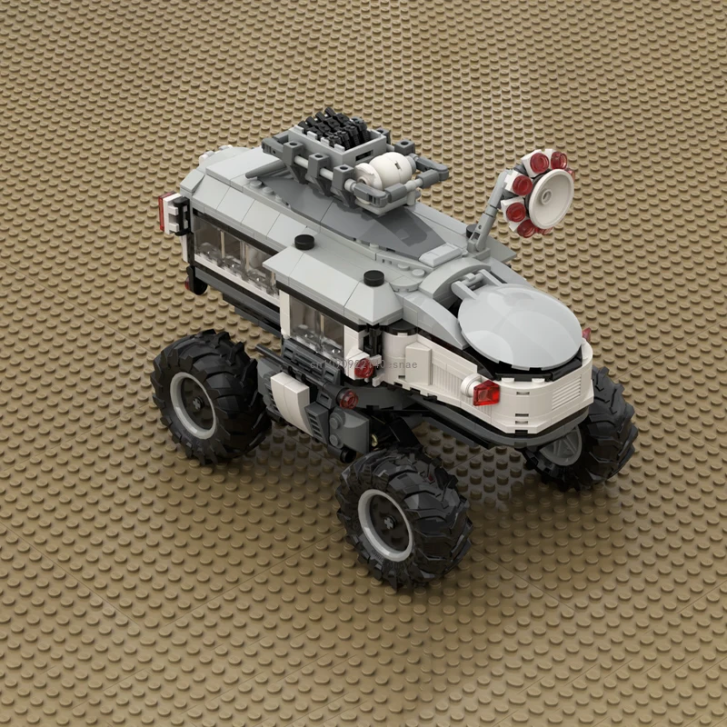 New 582pcs Moc Detection All Terrain Vehicle for Stormtroopers Model Building Kit Self-Locking Bricks Birthday Christmas Gifts