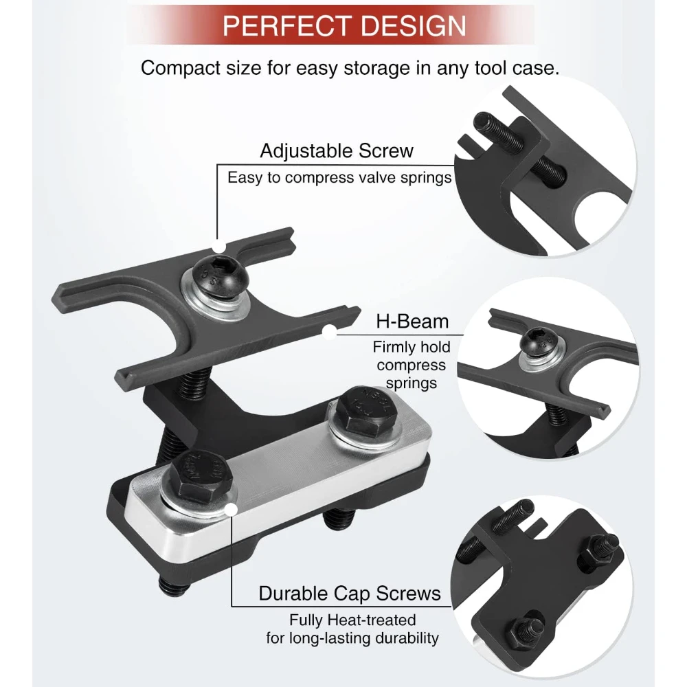 Per motori LS Strumento compressore molla valvola per motori 4.8L, 5.3L, 5.7L, 6.0L, 6.2L, LS6, LS2, LS1, LS3, LQ9, LQ4, LS