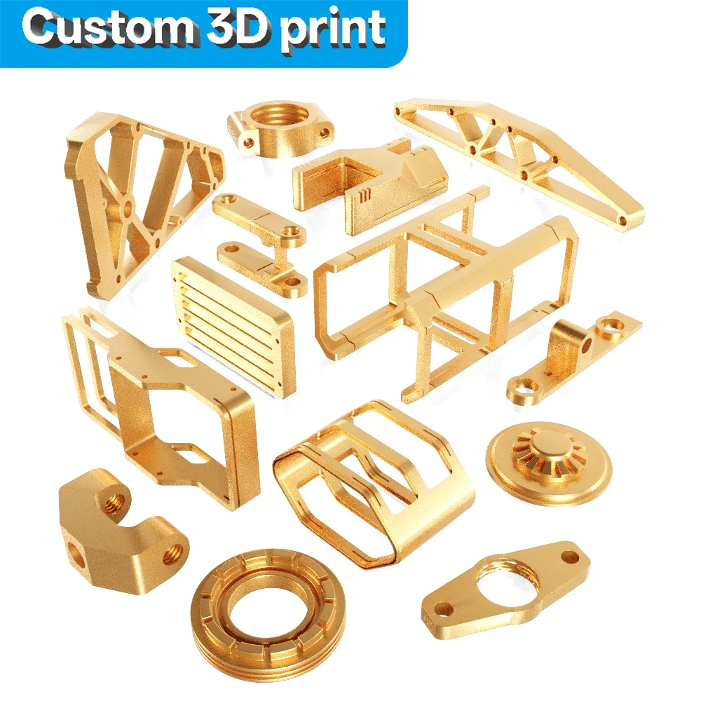 طباعة سريعة مخصصة عالية الدقة SLM خدمة طباعة ثلاثية الأبعاد معدنية من الفولاذ المقاوم للصدأ والتيتانيوم والألومنيوم والكوبالت والكروم #1