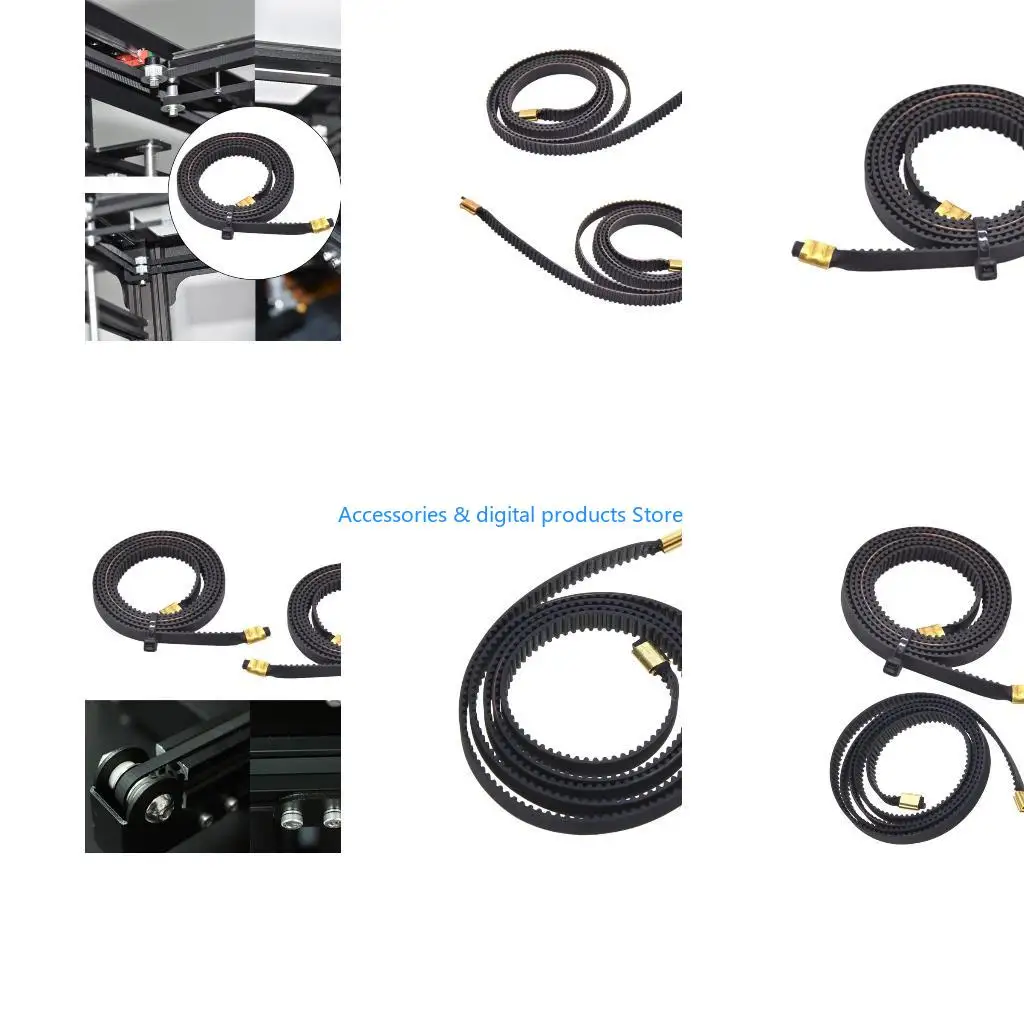77JD Timing Belt For Neptune 3/4 X Y Belt Synchronous Rubber 3D Printer