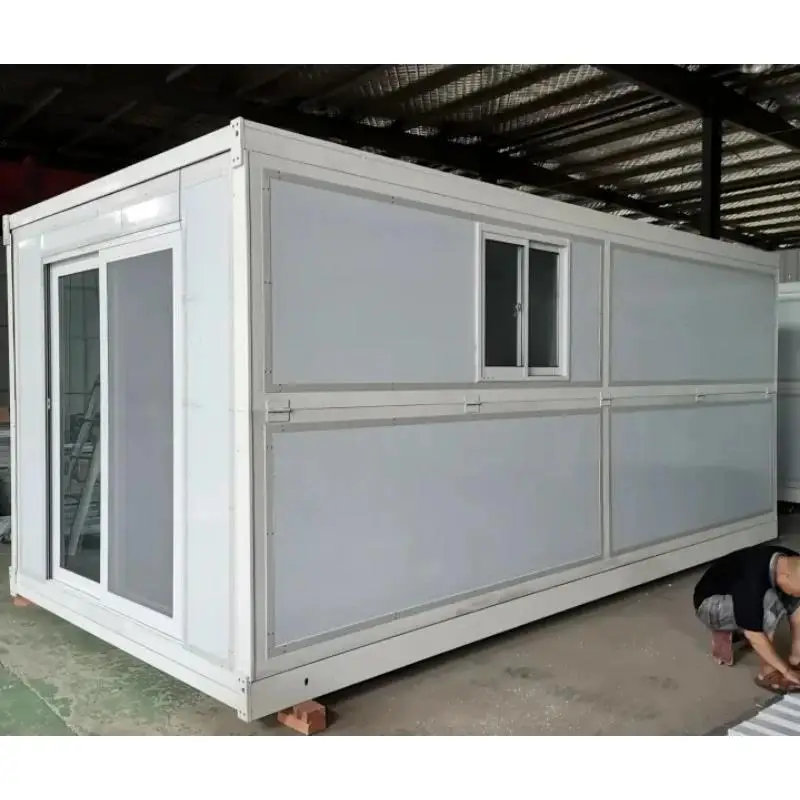 Folding Temporary Container Mobile House Folding House Transport Units 20 Feet Cheap Residential Container House