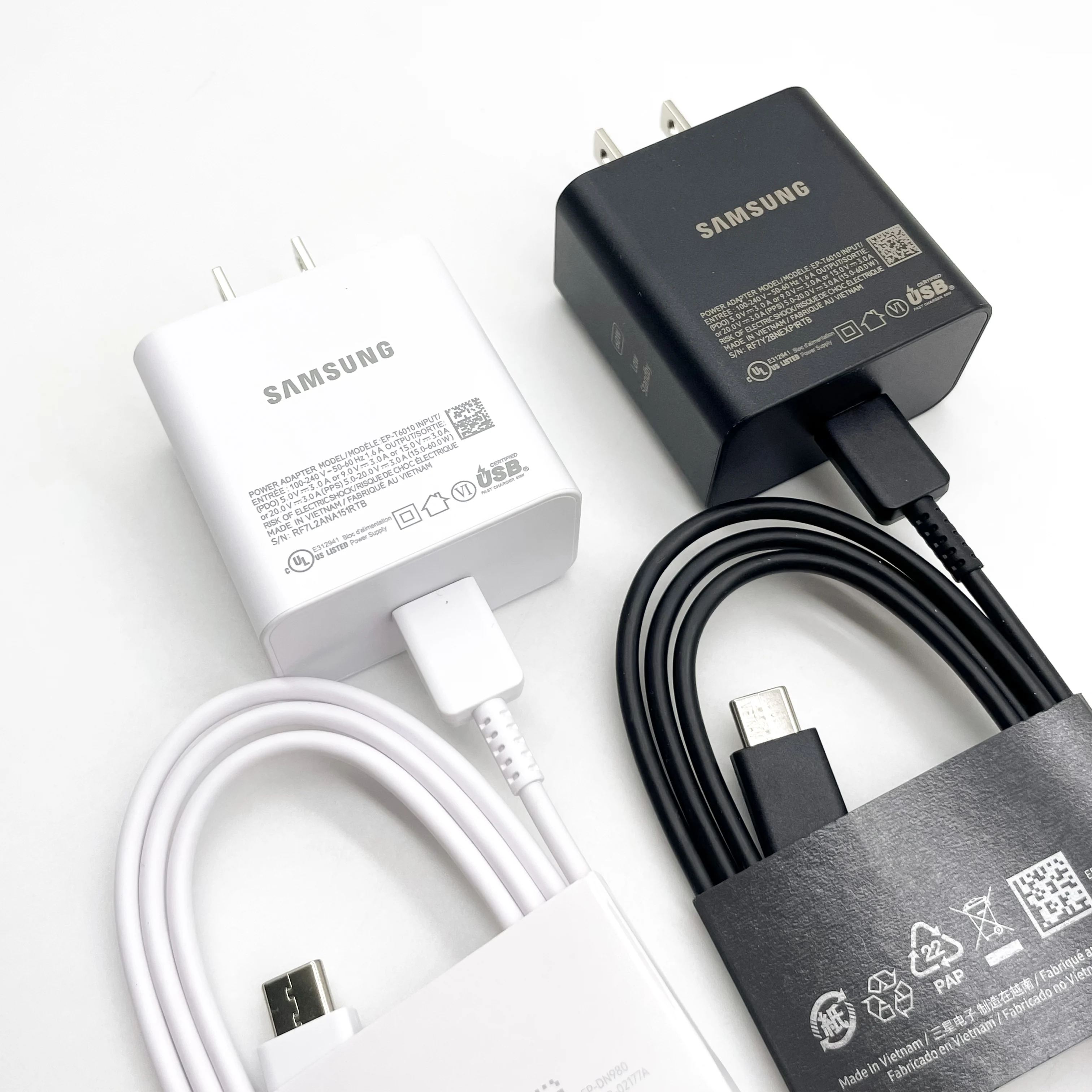 Samsung EP-T6010 PD 60W Superschnelles US-Handy-Ladegerät für Galaxy S26 Ultra Note 20 10 S22 S23 S24 S25 Plus USBC Wandnetzadapter – Detail 6