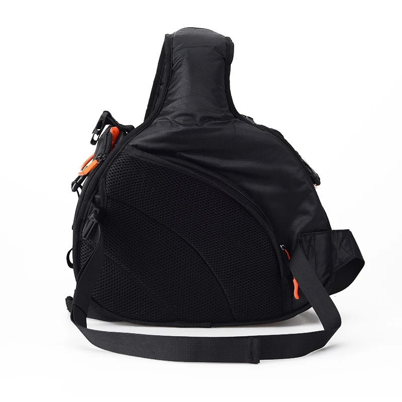 DSLR 카메라 비디오 슬링 숄더 크로스 바디 캔버스, 방수 소프트 패딩 남성 여성 가방 케이스 캐논 니콘 소니 K1 K2