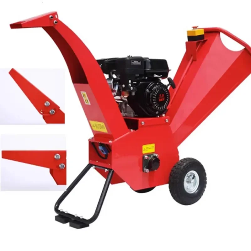 Branch Crusher Branch Corn Stalk Crusher Multi-functional Steam Diesel Straw High-power Wood Crusher image 2