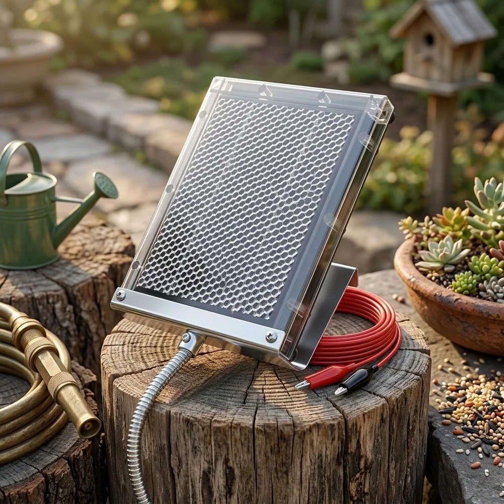 6/12V Deer Feeder Solar Panel Kit, Mounting Bracket Included, Fast Efficient Charging, Waterproof & Overcharge Protection