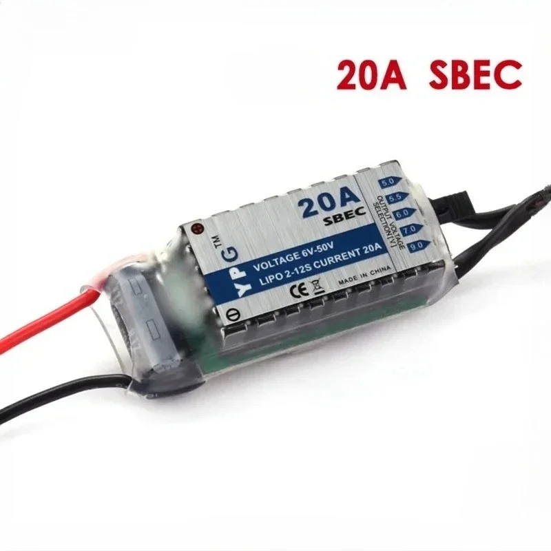 Original YPG 20A HV SBEC High Quality For RC model airplane No programming required High voltage input (2~12S lipoly)